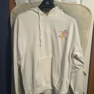 McDonald's White Hoodie with Logo